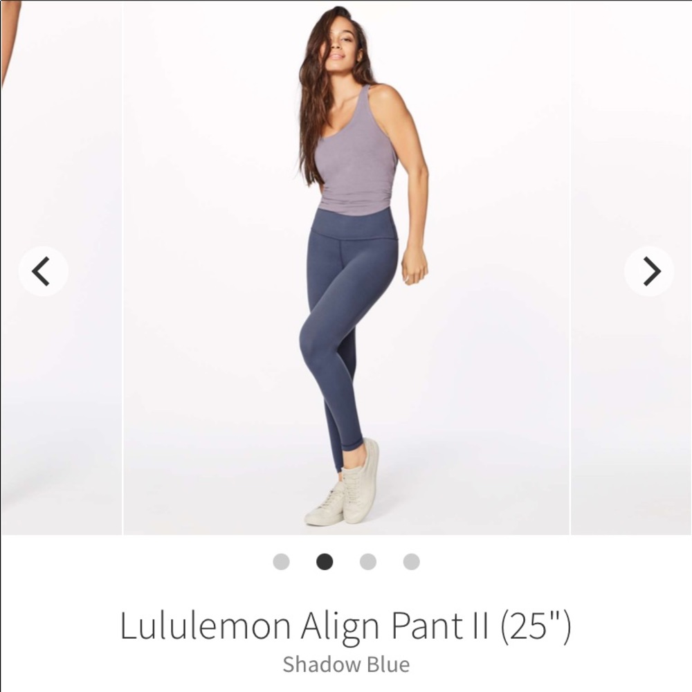 Lululemon Align Legging Shadow Blue 25”
